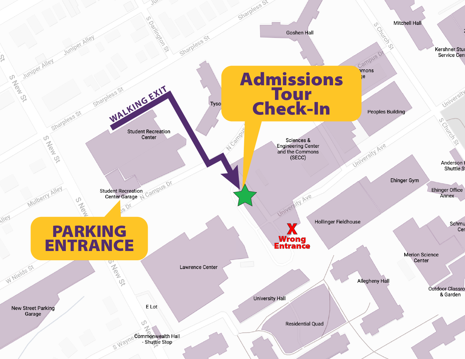 Campus map